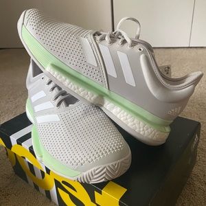 Women’s Adidas SoleCourt Boost Tennis/Pickleball Court Shoes